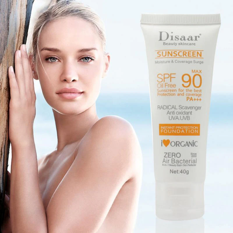 DISAAR Brightening Sunblock Skin Protective SunScreen SPF-90 - 40g