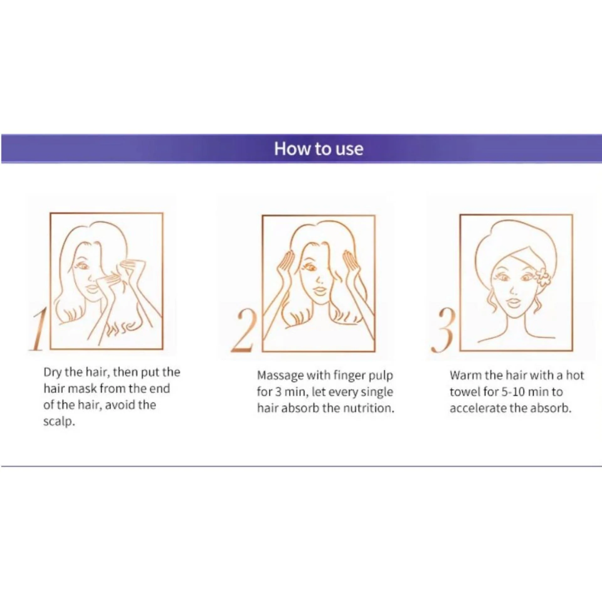 Lavender Hair Care Balance Keratin Hair Mask & Hair Treatment for Healthy Scalp 500 ml (Original) - Image 3