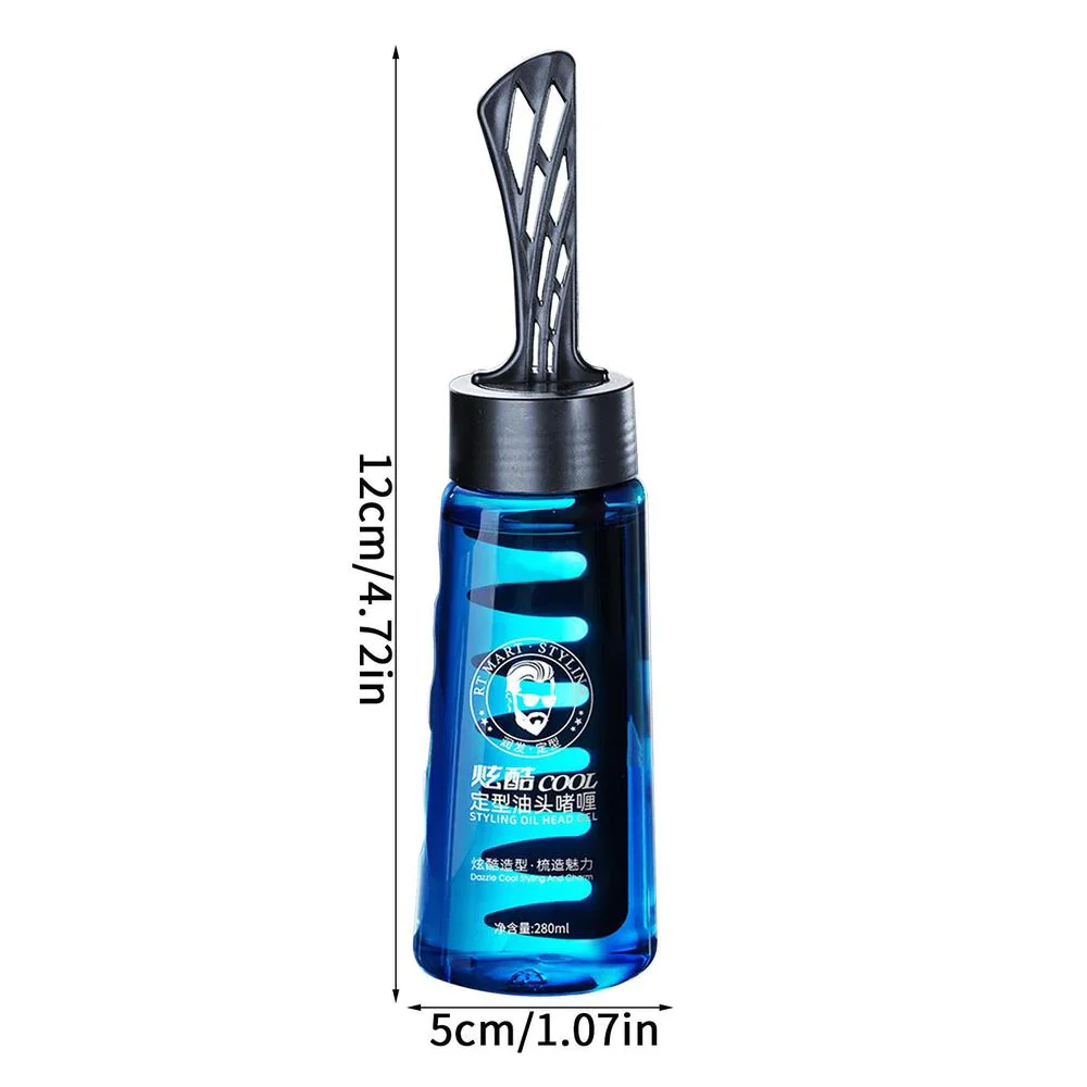 Veze Cool Styling Oil Head Men Hair Styling Gel 280ml FZ01573 - Image 5